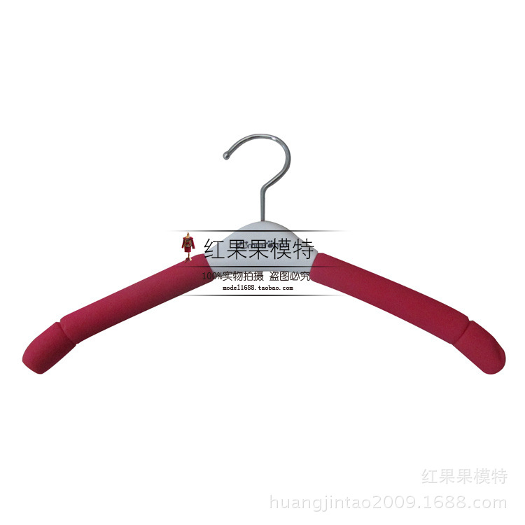 厂家直销 儿童衣架裤架彩色裤夹衣架童装防滑衣架裤架 服装店衣架|ru
