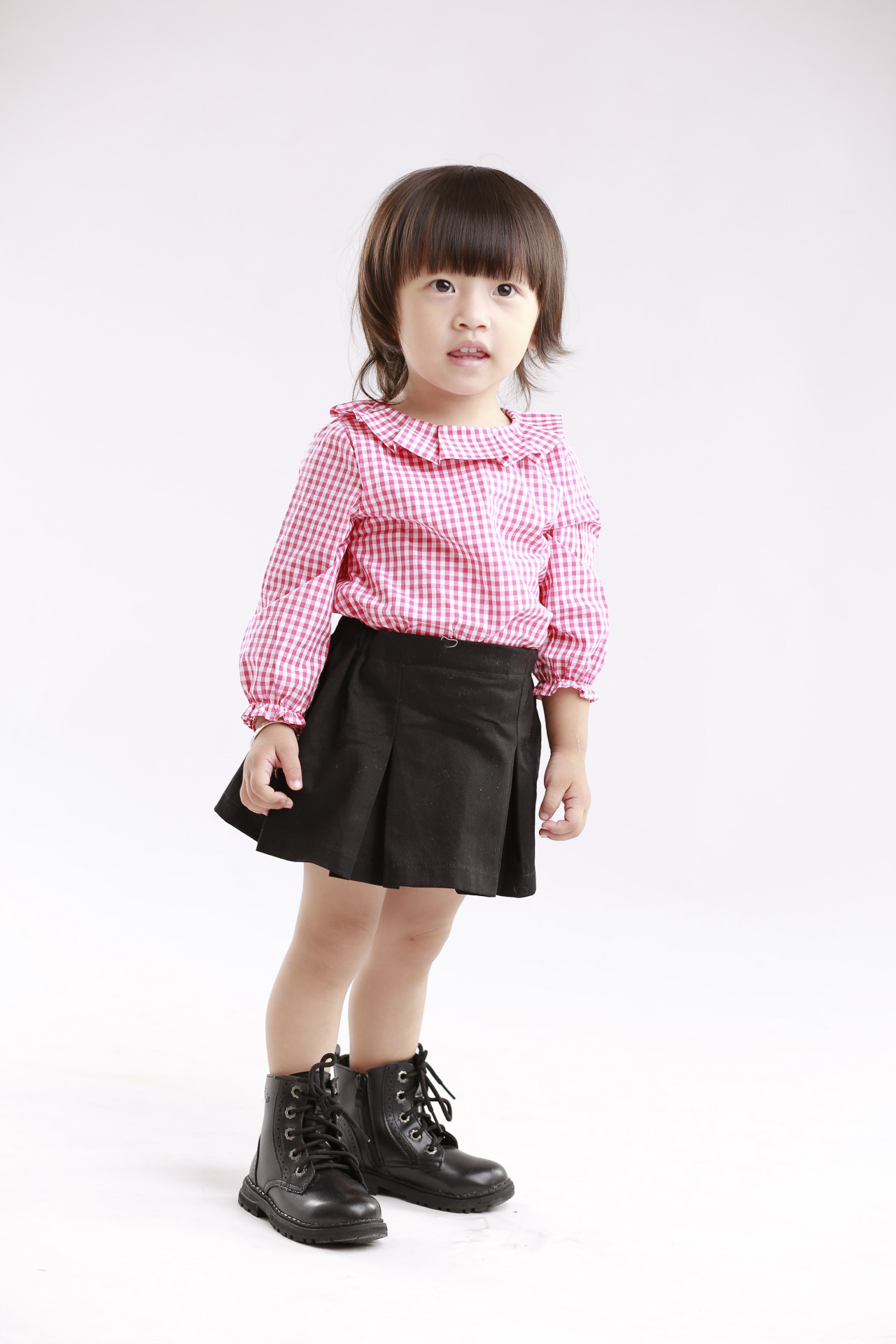 Chemise fille à manche longue - Ref 2086660 Image 3