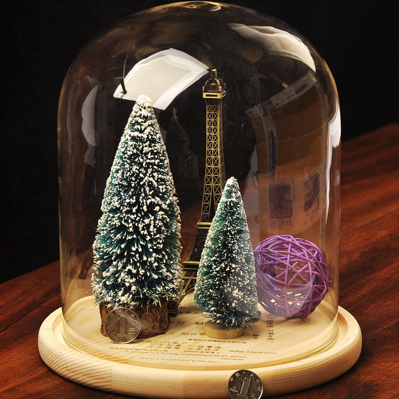 Mxmade vidrio creativo paisaje cubierta DIY micro vidrio cubierta micro paisaje florero nuevo exótico