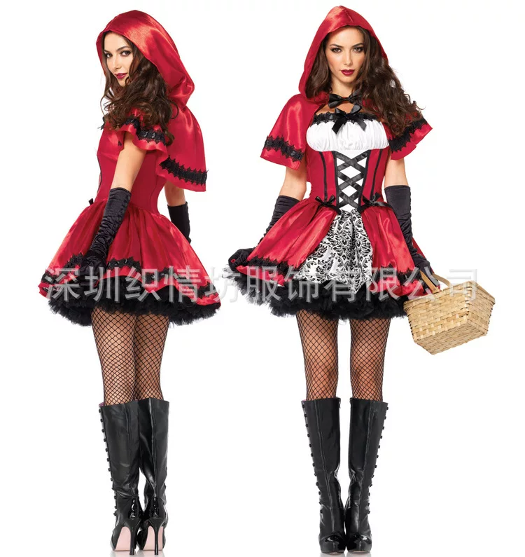Little Red Riding Hood, uniform, small princess costume, set, suit, 2015 years, halloween