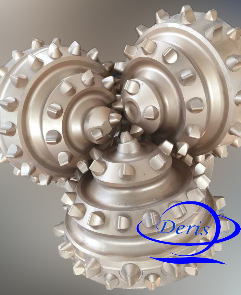 优质江汉大口径 矿用 钻井 镶齿三牙轮石油钻头