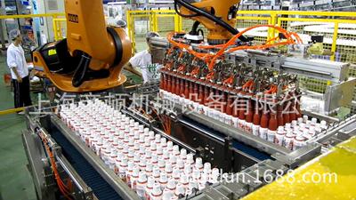 厂家非标定制饮料全自动整列机械装箱机 吸盘装箱机 安全可靠|ru
