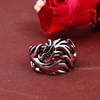 Retro fashionable jewelry, men's universal ring, wholesale