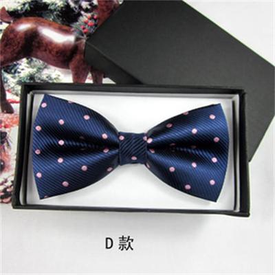 Dongguan Humen supply children Bowtie Collar isignina hotel Bank Collar isignina A boy in buttons Solid Bowtie baby Bowtie
