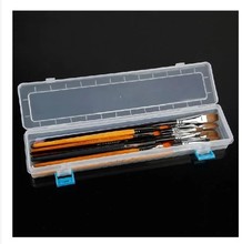 水粉笔盒 画笔笔盒 装画笔用的盒子 携带方便 保护画笔 中号