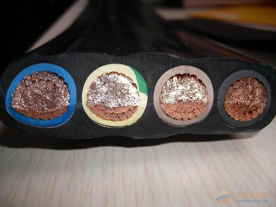 JHSB3*10扁电缆 JHSB3*6防水橡套扁电缆