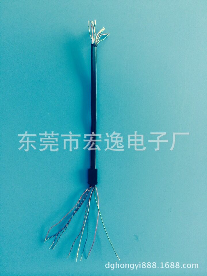 蓝牙耳机S6半成品线材 2/3/4/5/6/7/8/9芯多芯彩色面条线生产加工