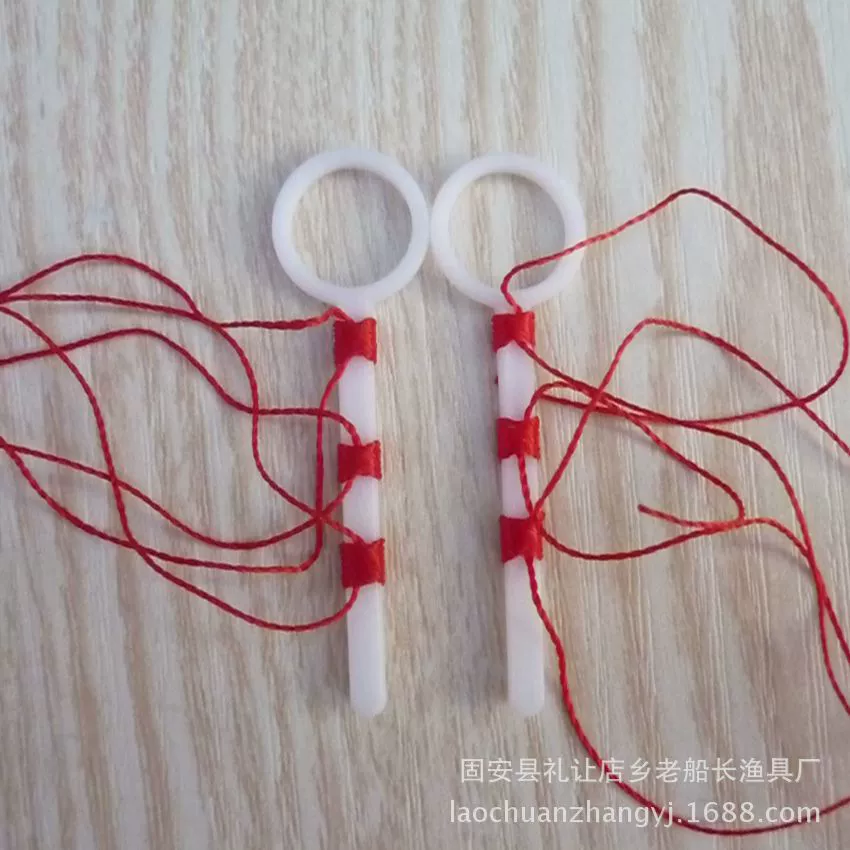 Производитель оптом Ji fishing хлопковая нить узел Ji fishing line аксессуары трехжильная завязка хлопковая нить узел рыболовная быстрая хлопковая нить узел