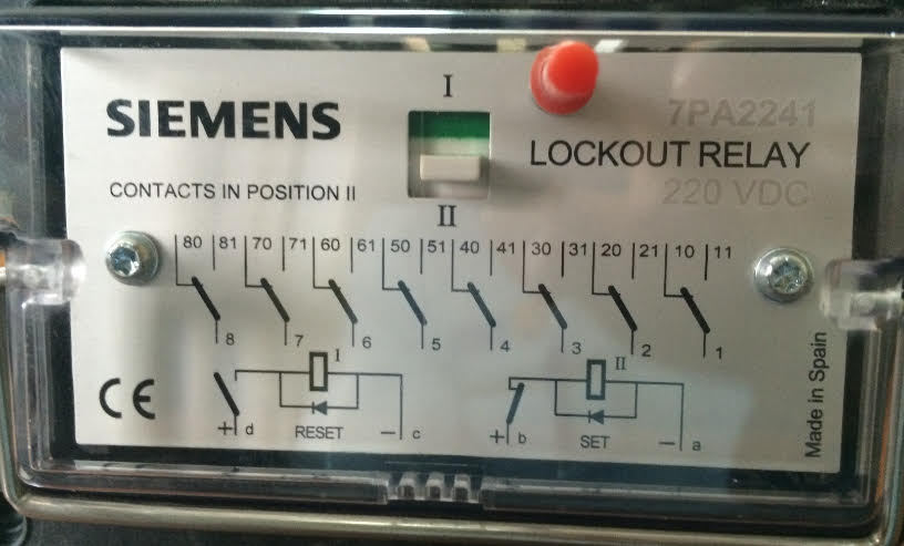 7PA2241-1 西门子上锁继电器