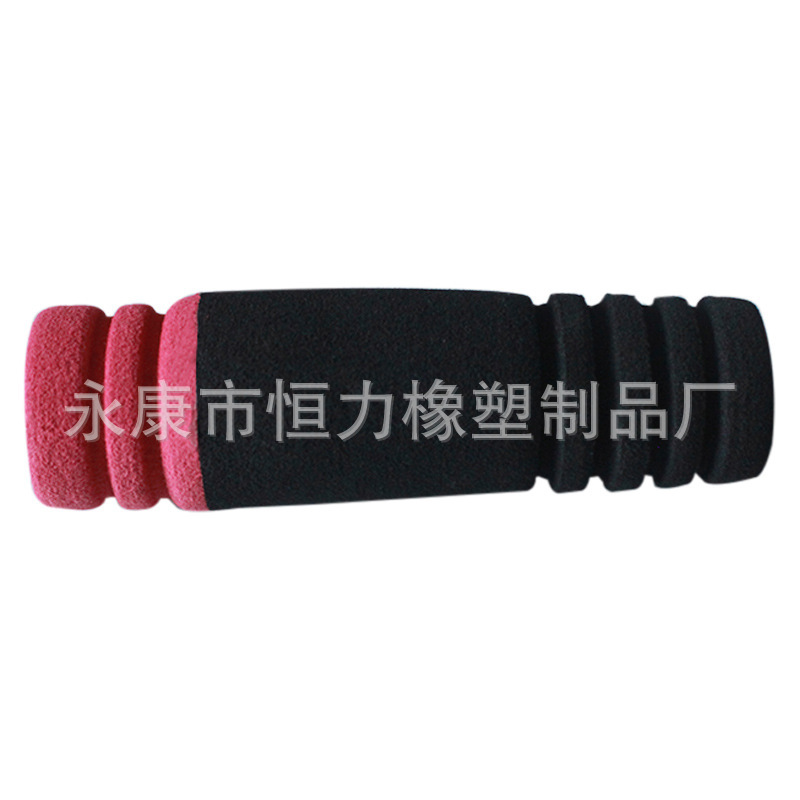 双色橡塑手把套防滑海绵套跳绳手把套运动器材手把套供应批发
