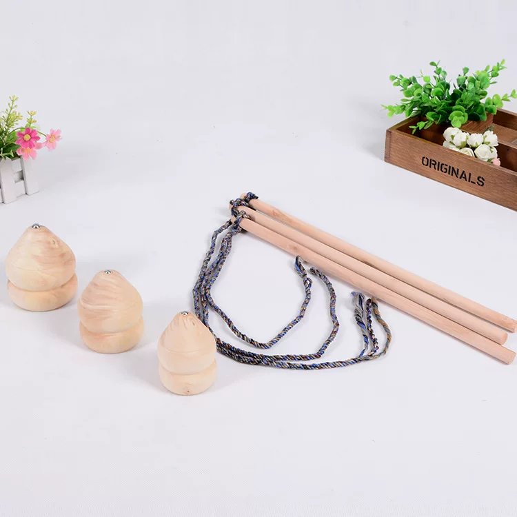 Деревянная волчковая (крутилка) игрушка оптовая продажа, 6 см, 7 см, 8 см