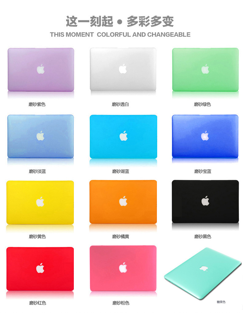 Suitable for Apple macbook 15-inch Air14 Pro 13.3M 12-channel transparent matte shockproof notebook case Application Scenario
