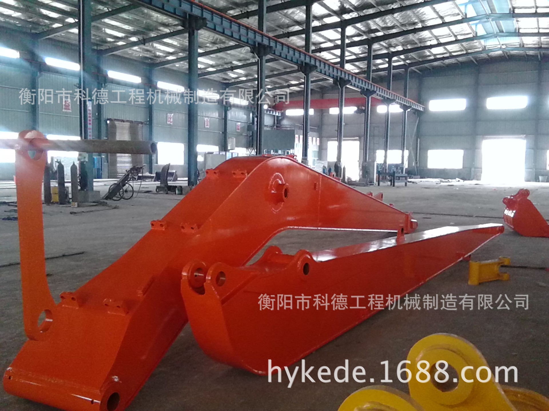 供应挖掘机加长臂、18米长臂填海造地