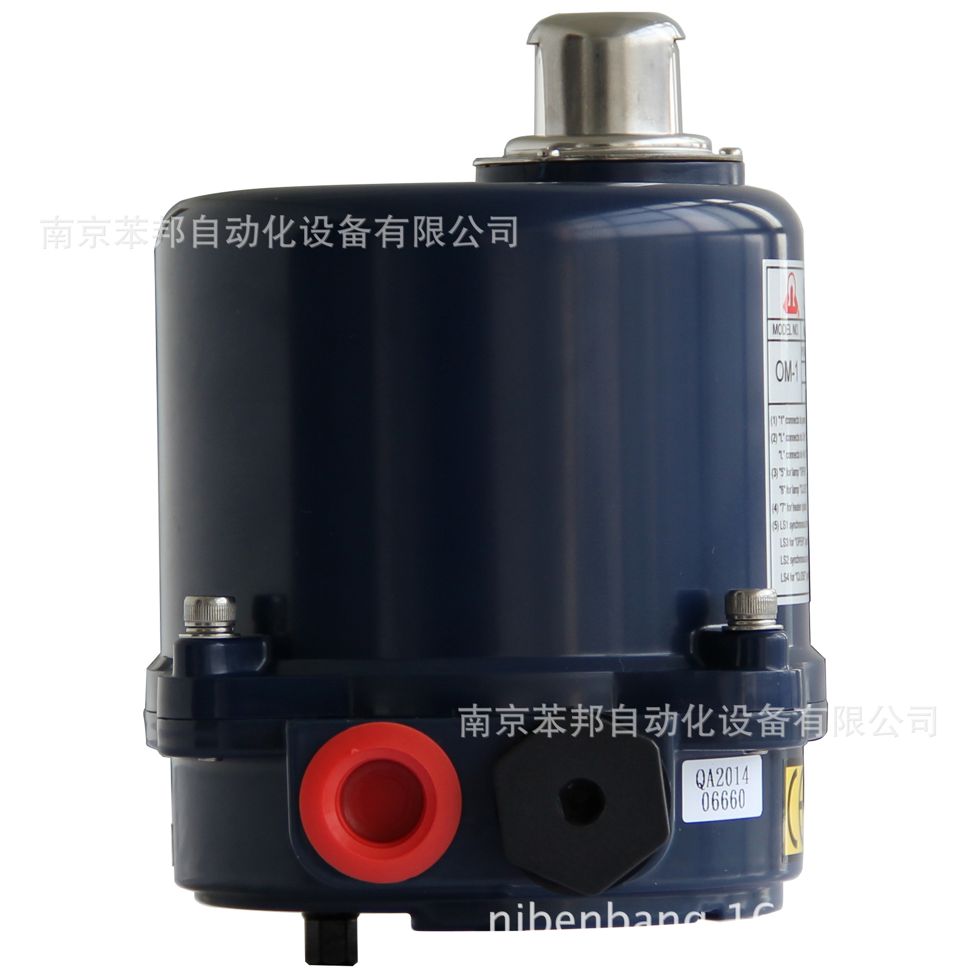 电动执行器sunyeh-om-1侧面细节