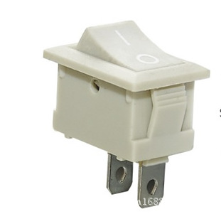 (厂家直销）优质 灰色 船型开关 KCD1-101 铜脚开孔：19*12MM