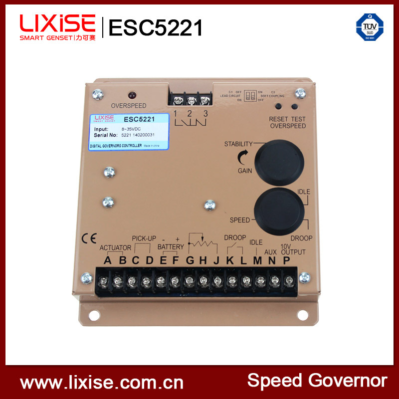 厂家直销发电机组调速板ESC5521,兼容电子调速板ESD5521