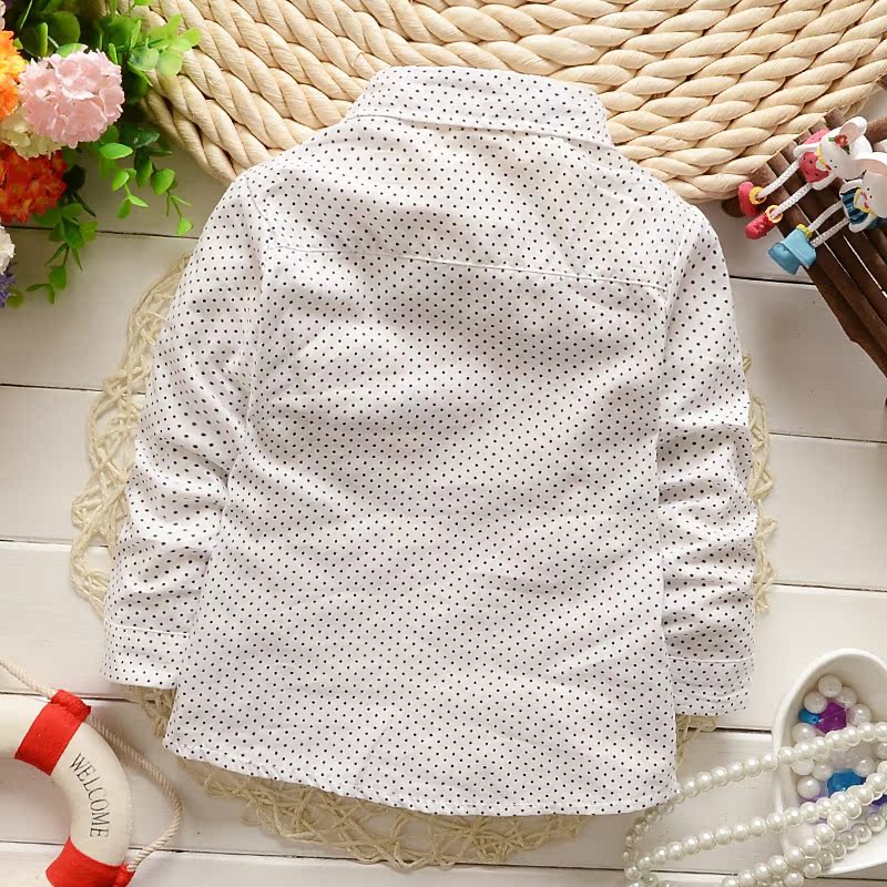 Chemise garcon à manche longue - Ref 2079064 Image 8