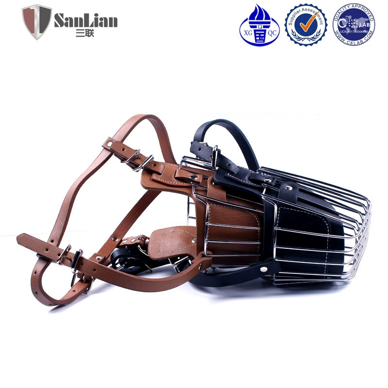 Pujiang Тройная Собака Обучение цепи собака рот крышка Собака Обучение Собака крышка большая собака свирепая Собака Анти-укус регулируемый