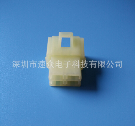 泰科安普6P汽车连接器6芯家电件尺寸28.5*22.5*18.3现货