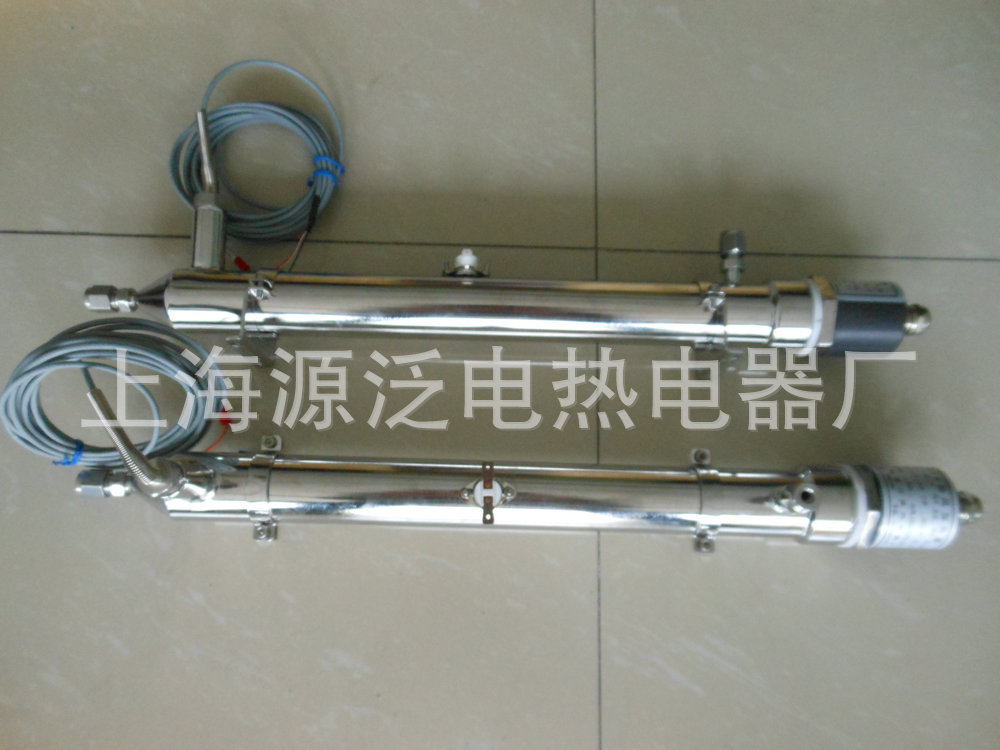 上海源泛 批发生产 小型氮气管道加热器 循环气体管道加热器