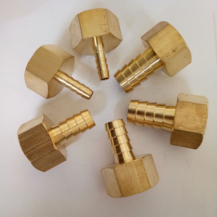 供应高品质黄铜宝塔接头