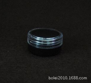 供应3G克ML PS 透明塑料面霜膏霜瓶 分装试用装瓶批发