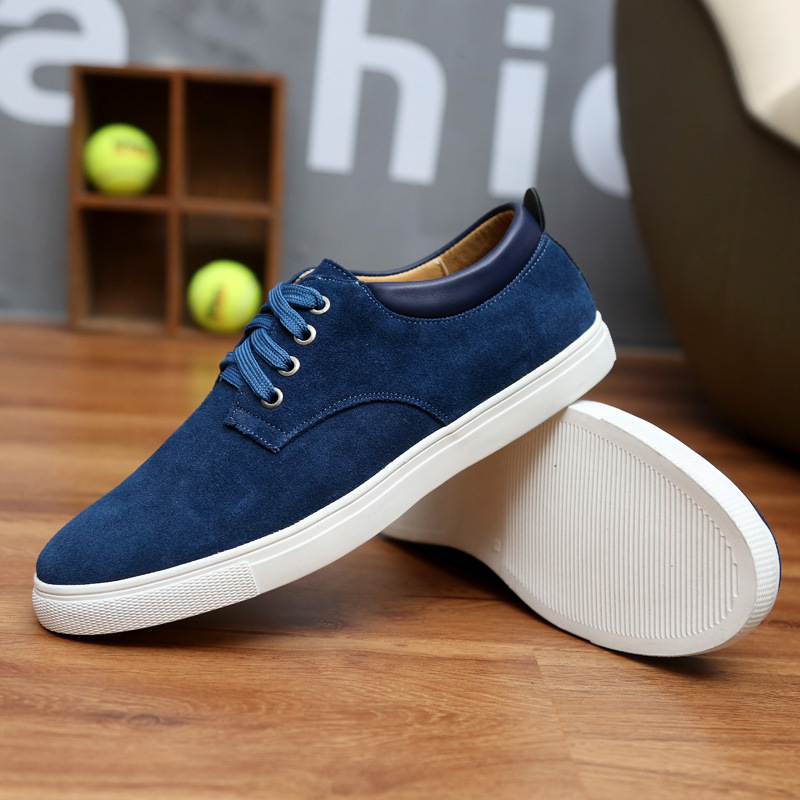 blue casual shoes for men