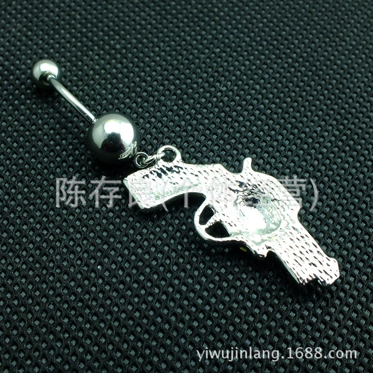 (Cross-border trading), belly button piercing, physiological gun, accessory, style, direct factory sales