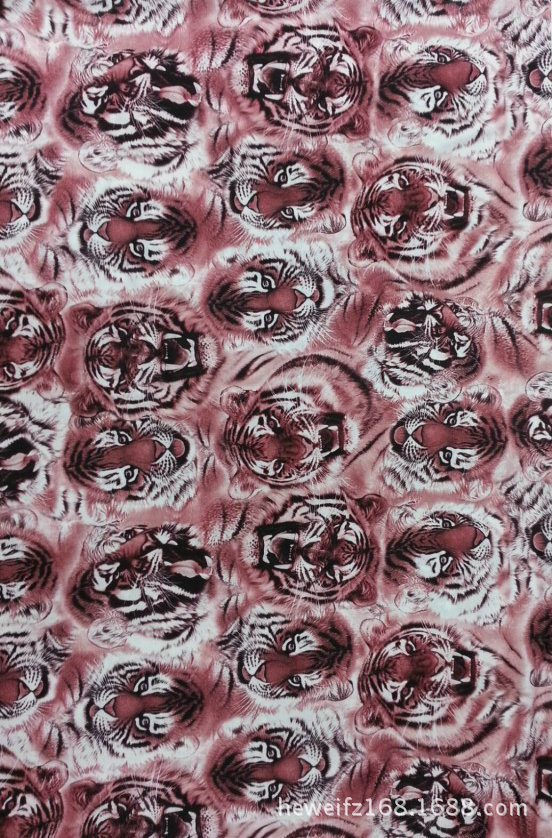 转移印花厂F8269 供应花型加工印花可印雪纺 涤棉 针织等服装面料