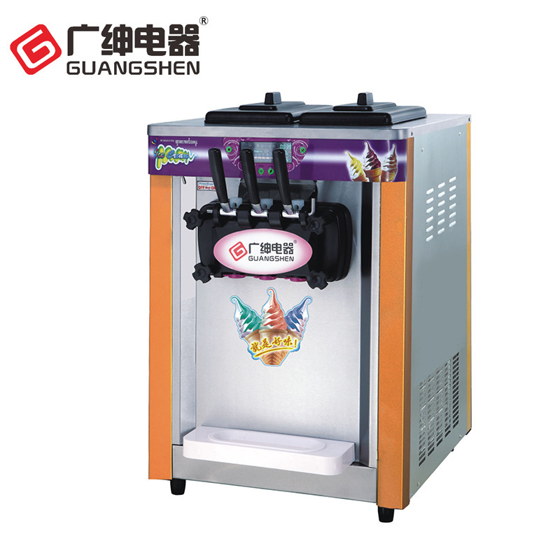 BJH219S 全不锈钢冰缴淋机 广绅冰淇淋机 冰淇淋机生产工厂