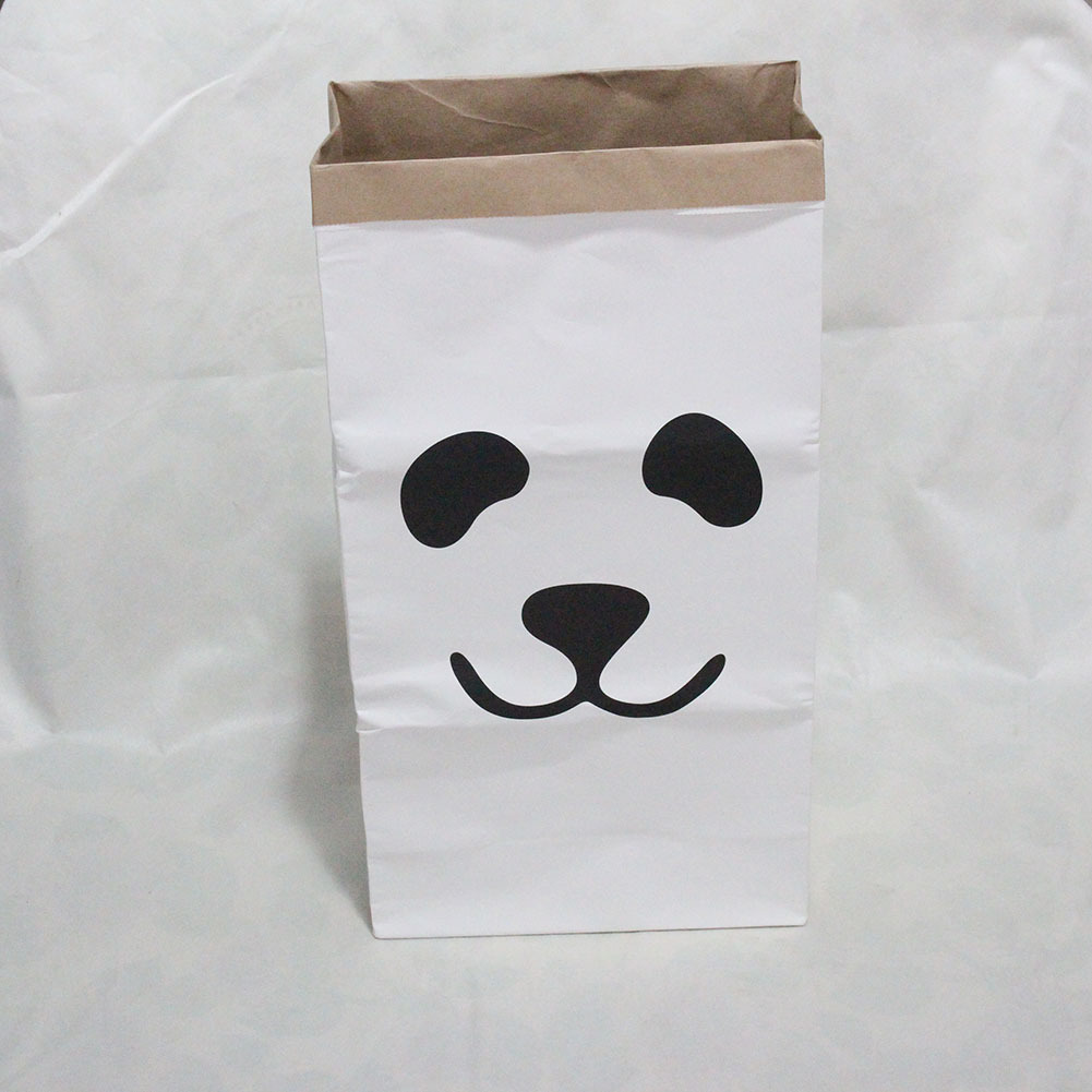ins Explosive money Children's Room Toys cowhide Storage paper bag panda Batman Rabbit teeth Factory wholesale