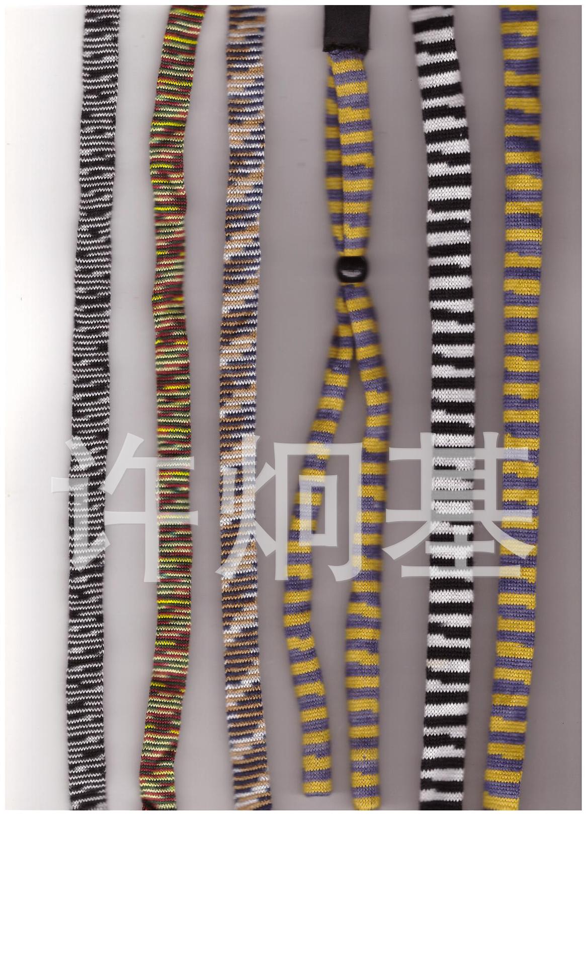 厂家供应 时尚眼镜绳  时尚空心绳 潜水眼镜绳尼龙鱼丝绳