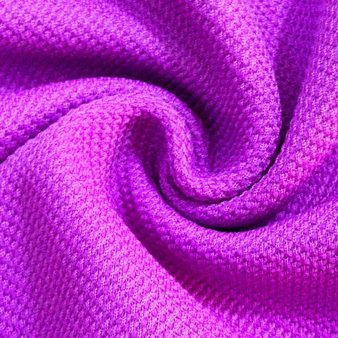 厂家直供75D菠萝布涤纶经编网眼布面料 沙发套运动服里布婚纱礼服