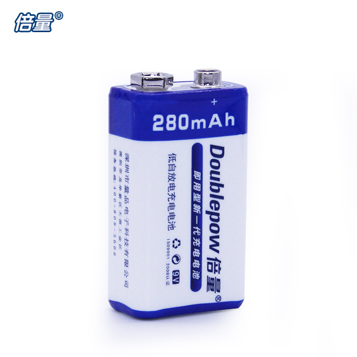 9V Rechargeable Battery Set Nickel-Metal Hydride Square Multimeter Instrument Microphone 6F22 Rechargeable