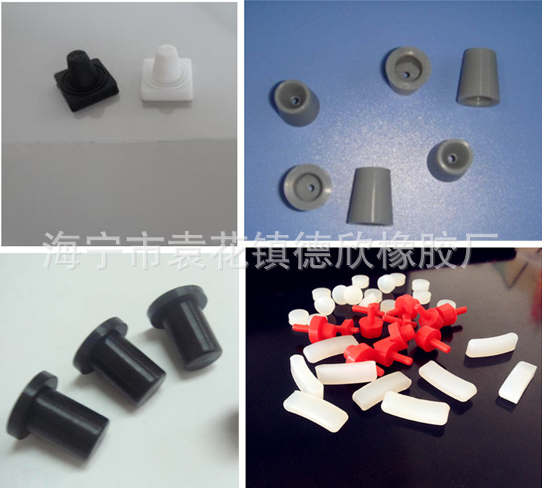 定制生产橡胶脚垫 圆形防震脚垫 防滑防水黑色脚垫 透明硅胶脚垫