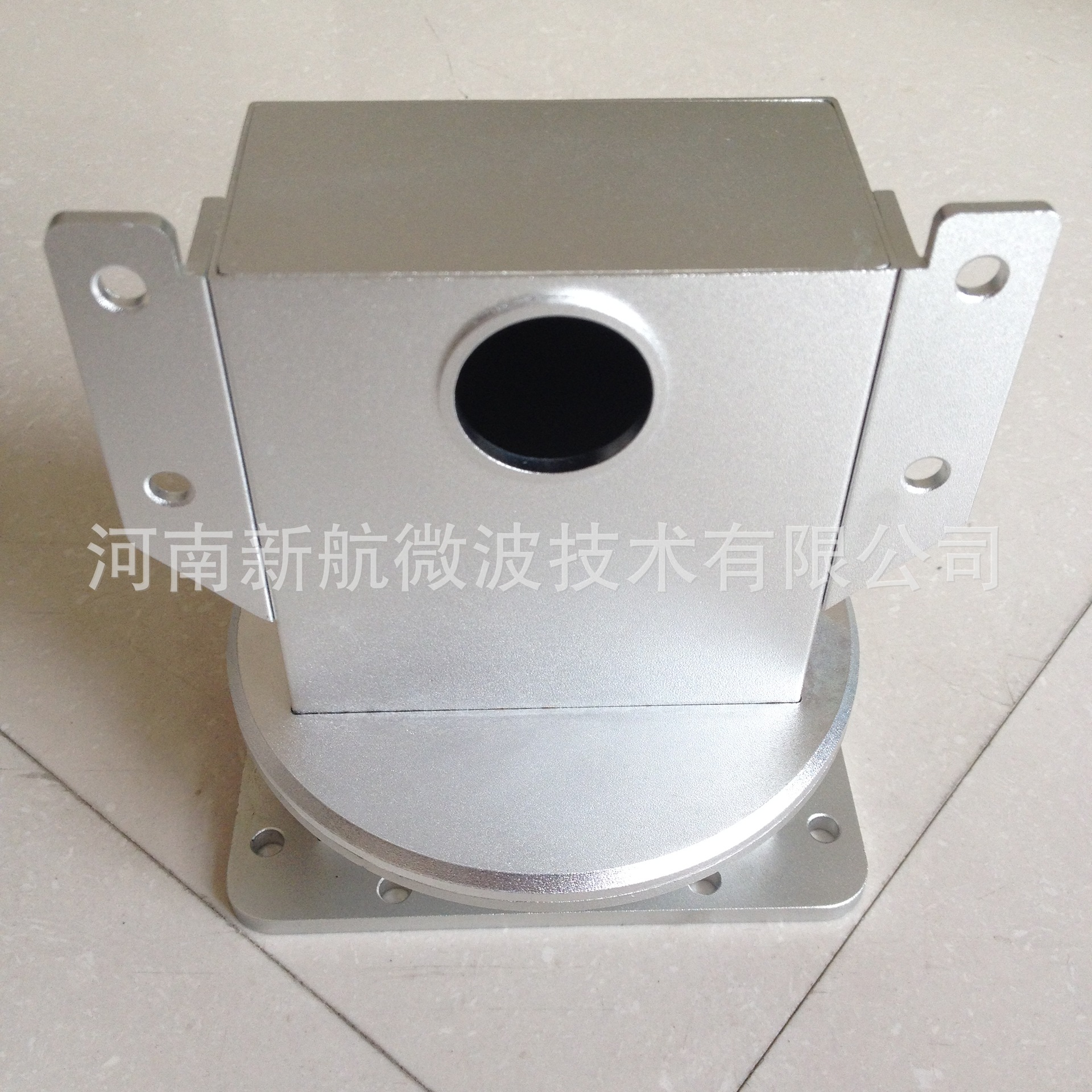 波导管国标BJ-26分体矩形波导2450MHZ微波磁控管铝导波微波激励腔-阿里巴巴