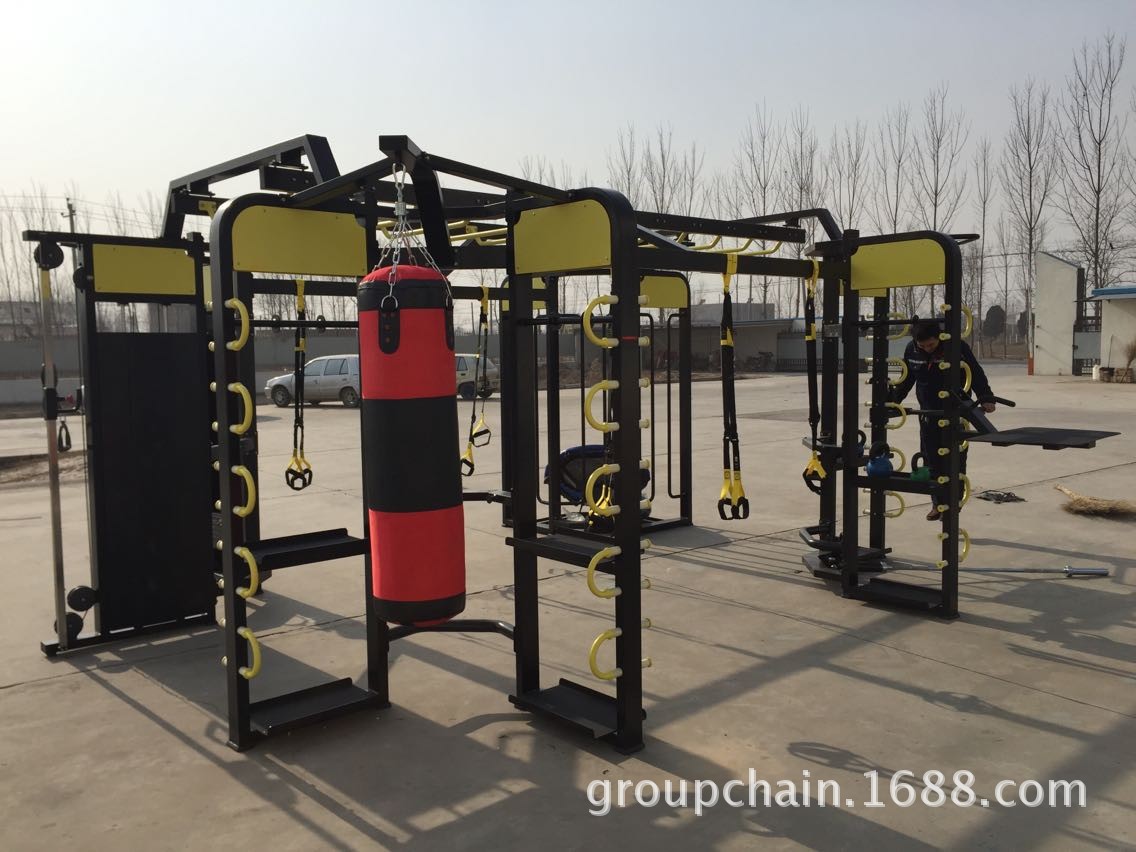 360综合训练器多功能组合练习机室内健身器材健身房专业私教设备-阿里巴巴