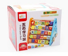 Intellectual universal wooden teaching smart toy