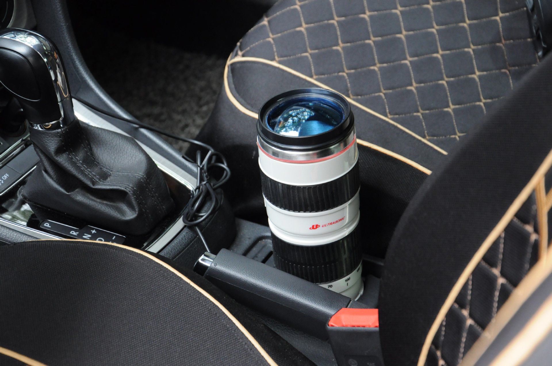 镜头杯车载小白加热杯11