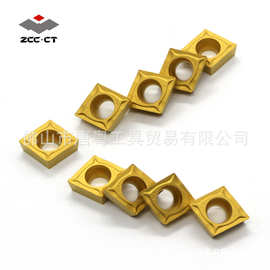 正品株洲钻石硬质合金数控车刀片CCMT09T304-HM YBC251