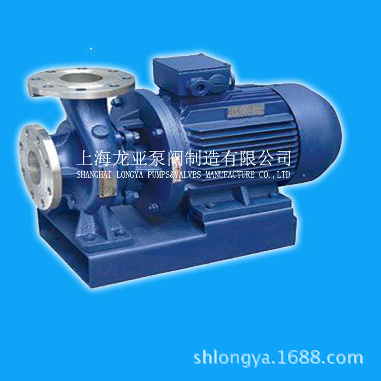 供应上海ISWH65-160(I)IP55ZnSO4-7H2O化工泵 直联离心泵