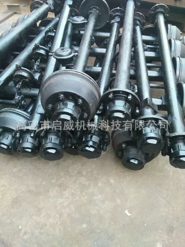 5吨农用挂车车轴  10吨拖车桥  车轴厂家厂家供应