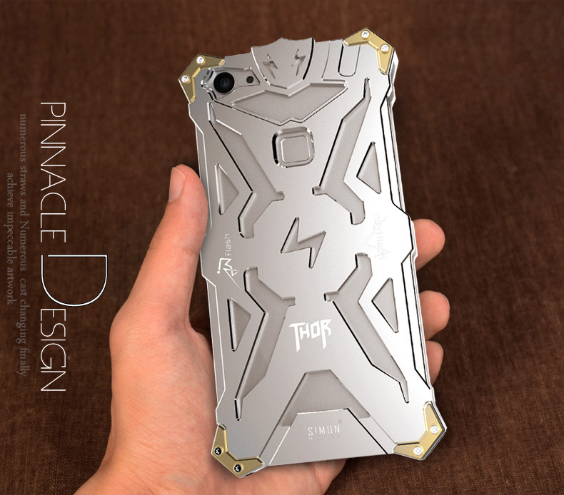 SIMON THOR Aviation Aluminum Alloy Shockproof Armor Metal Case Cover for vivo X6 Plus & vivo X6