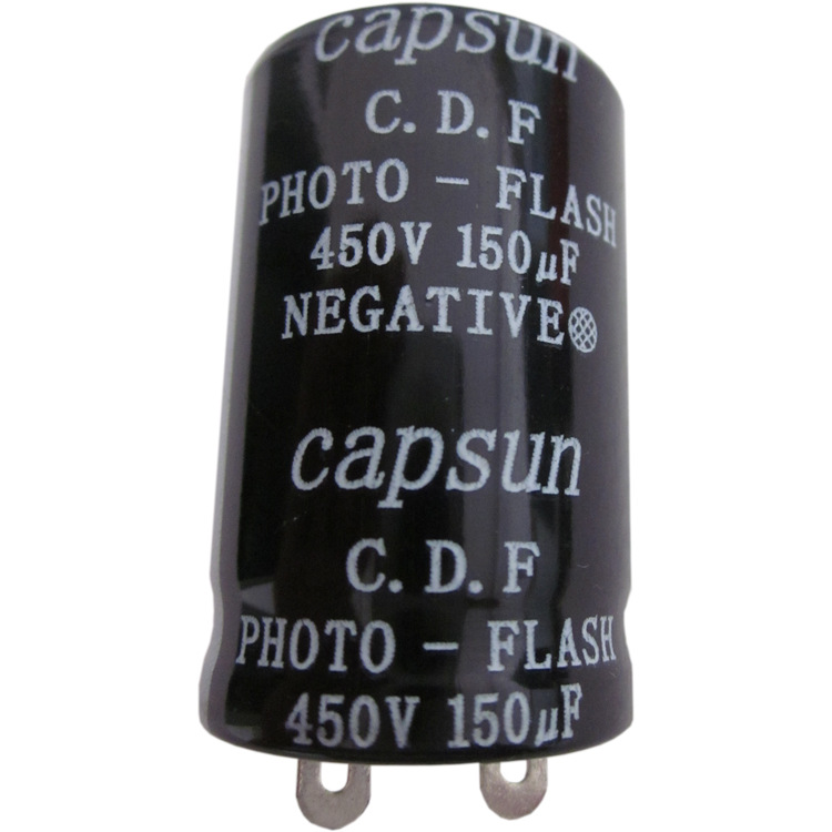 氙气灯电容,鹰眼倒车灯电容, 中网灯 吸盘灯电容,150UF450V