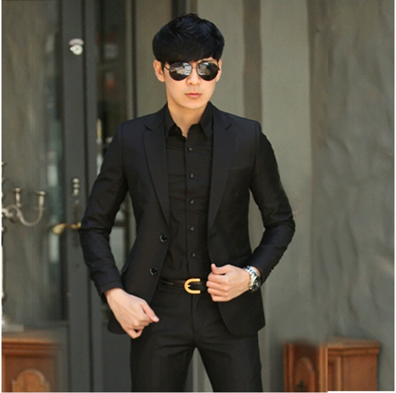 Set, classic suit jacket, demi-season wedding dress, 3 piece set, Korean style, direct factory sales