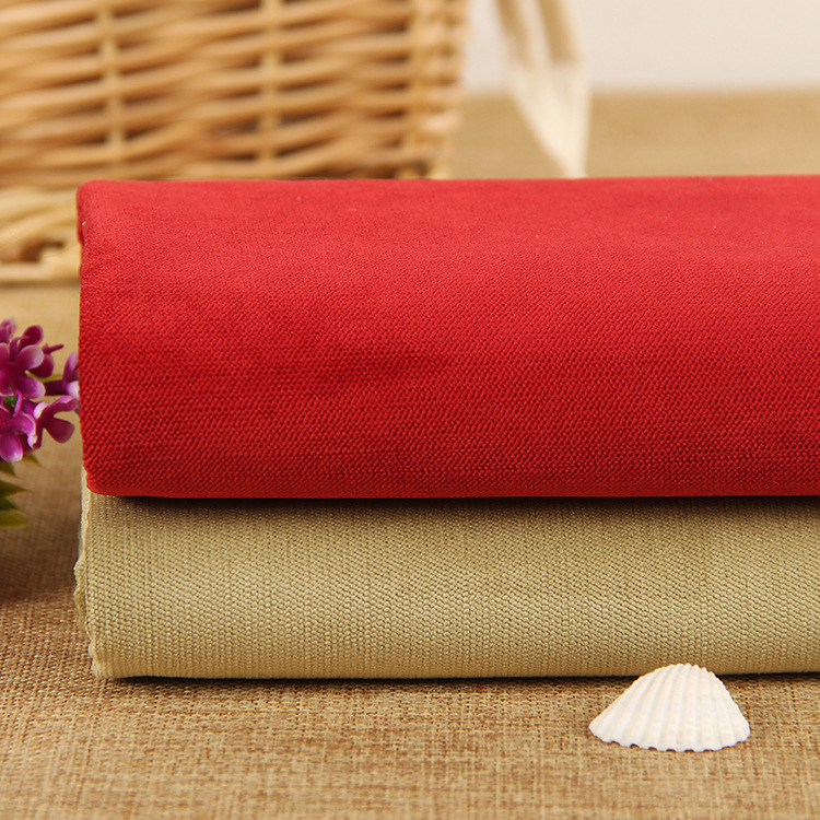 28条仿平绒灯芯绒涤锦纶布料沙发鞋材面料批发地毯绒布秋冬加厚