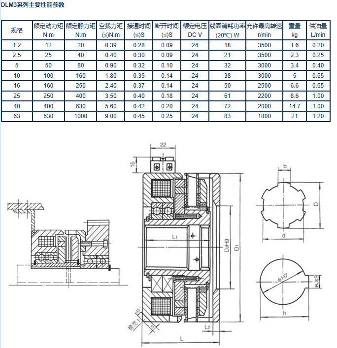 DLM3系列 参数01