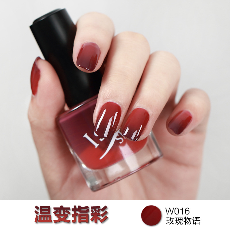 issieshow series Nail Polish Gradient color Warm feeling Discoloration New products Rose Story A generation of fat
