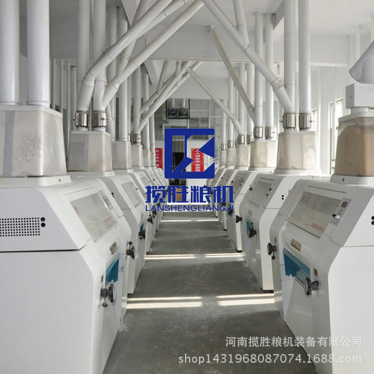 大型面粉厂成套设备配麦配粉全自动面粉机设备