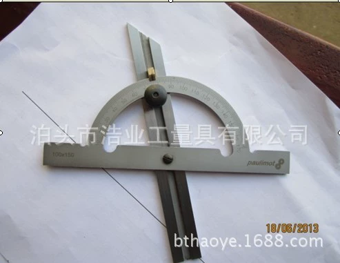 Регулируемая угловая линейка из углеродистой стали регулируемая угловая линейка 10-170 градусов линейка подвижная линейка 300x600 Выходная угловая линейка